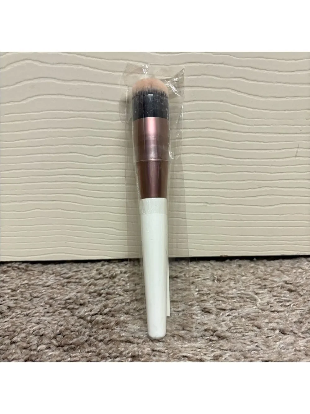 Ever Face 2 Foundation Brush vegan cruelty free synthetic bristles new in bag